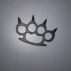 Metal Knuckle Duster - Black