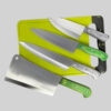 Kitchen cutting knife set