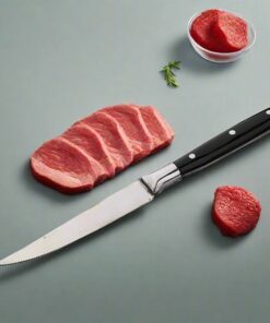 Steak Knife black handle