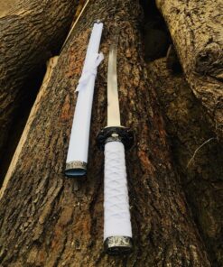 White Japanese Samurai Katana Sword – The Symbol of Power
