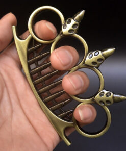 Steel Knuckle Duster | Heavy-Duty Self-Defense & Collectible