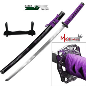 40-Inch Purple Katana Sword Set with Stand – Japanese Sword (Pakistan)