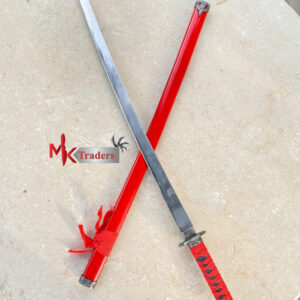 Red Katana Sword 40 Inch – Japanese Samurai Sword (Pakistan)