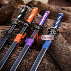 Custom Handmade Damascus Steel Katana Sword – Full Size Japanese Samurai Sword (Pakistan)